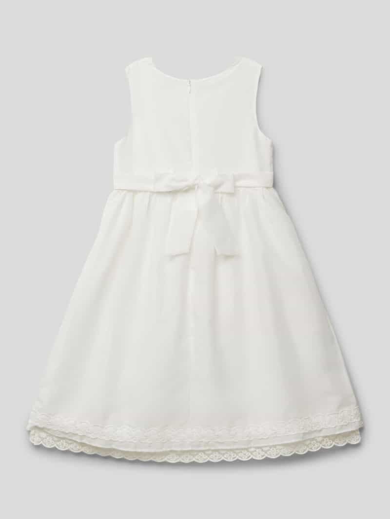 Jurk met garnering van kant Happy Girls