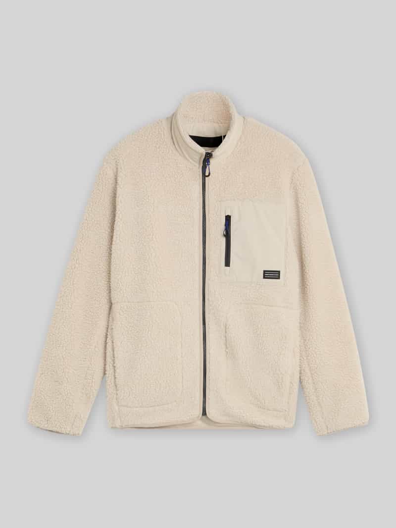Tom Tailor Denim Teddyjack met borstzak