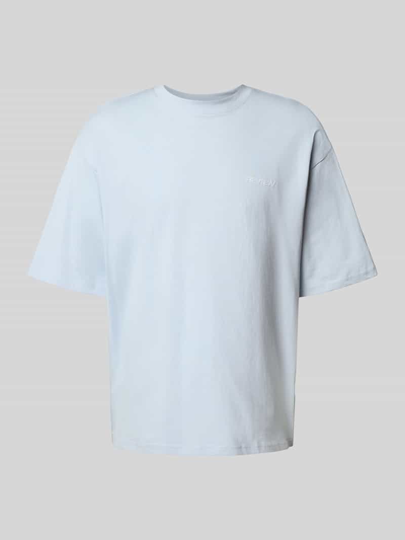 Oversized T-shirt met biologisch katoen