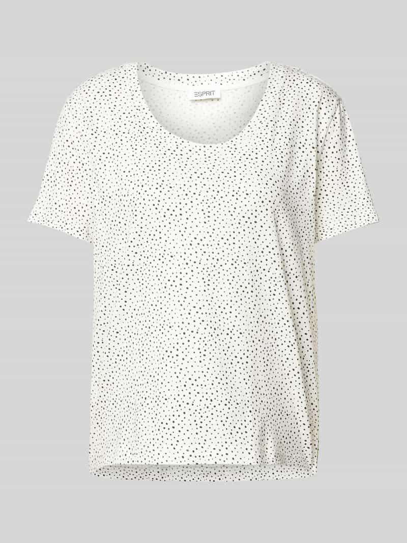 Esprit T-shirt met all-over print