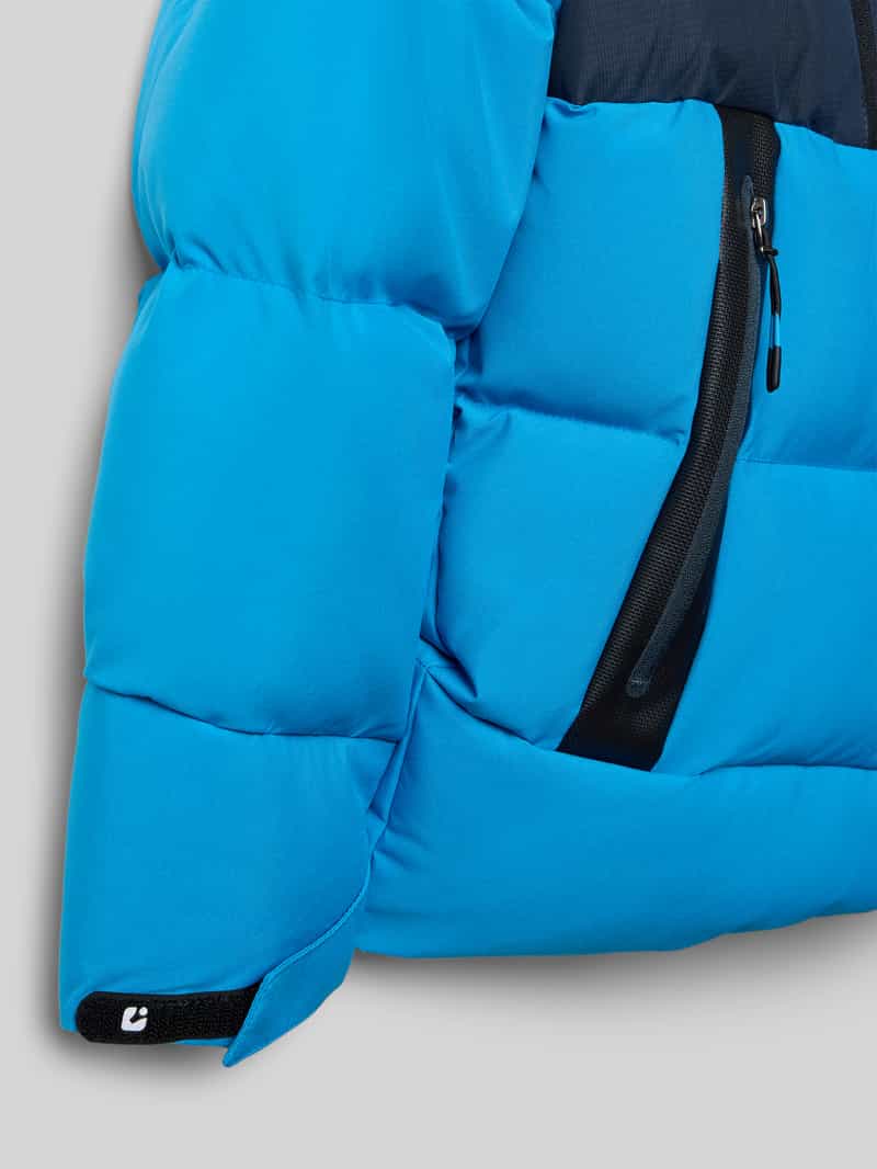 Killtec Regular fit gewatteerd jack in donslook