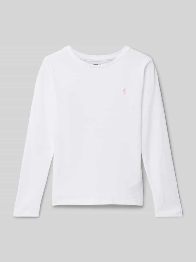 Polo Ralph Lauren Teens Shirt met lange mouwen en logostitching