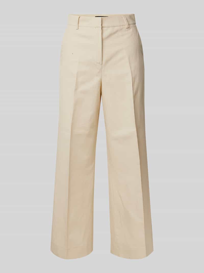 Weekend Max Mara Wide leg stoffen broek met persplooien model 'ZIRCONE'