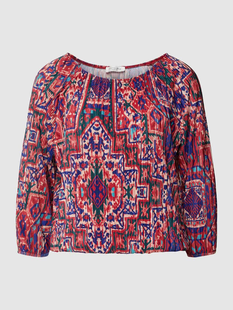 Christian Berg Woman Blouse met all-over motief