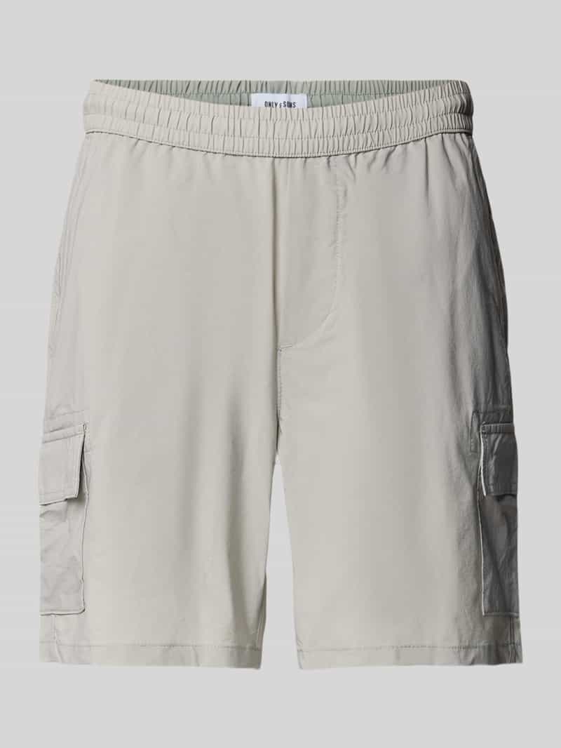 Only & Sons Relaxed fit korte cargobroek met steekzakken model 'CAM'