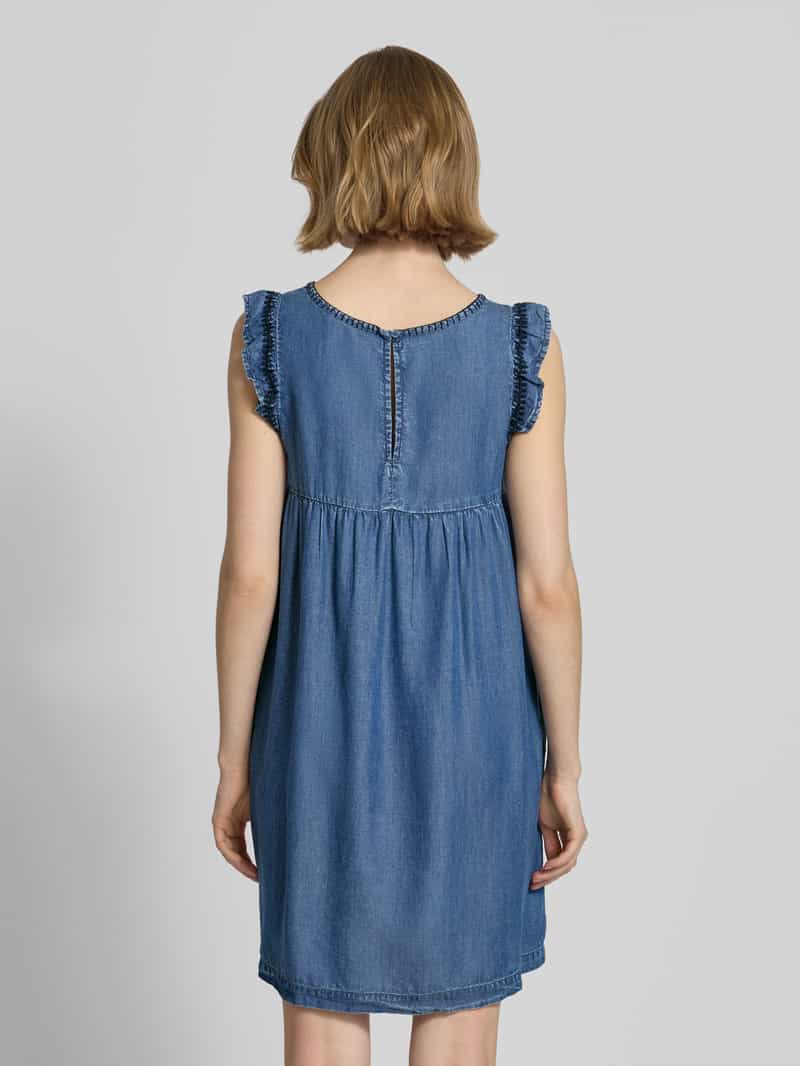 Pepe Jeans Getailleerde denimjurk van lyocell model 'CINDY', foto 2