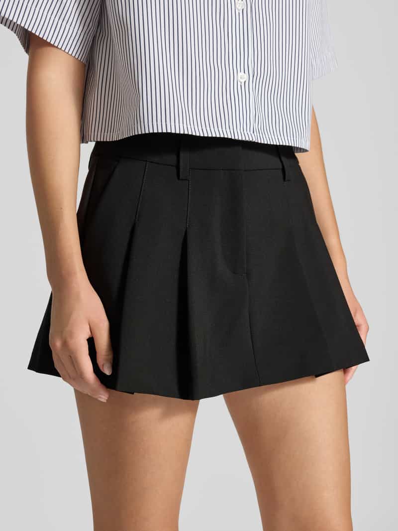 Only Uitlopende minirok met viscose model 'SYLLIE'