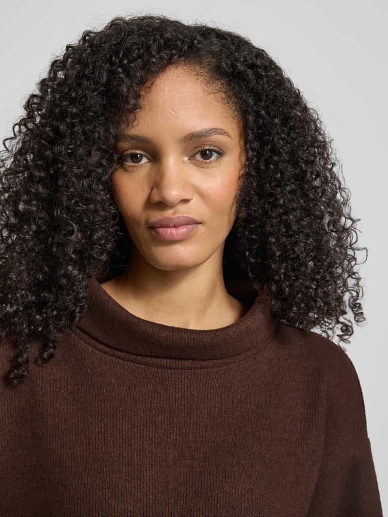 Tom Tailor Relaxed fit sweatshirt met opstaande kraag