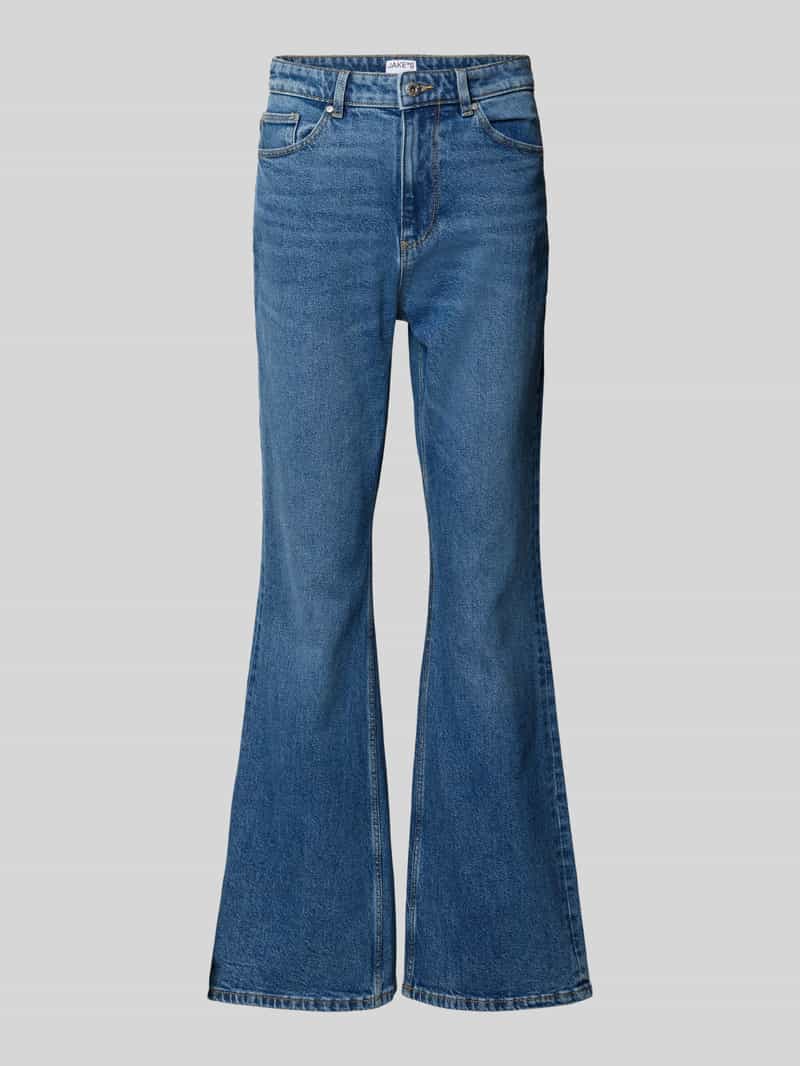 Bootcut fit Jeans van Katoenmix