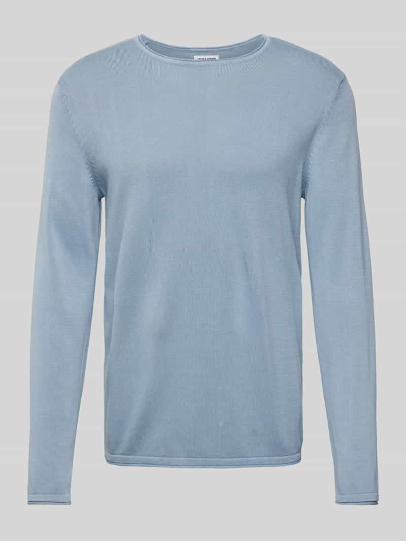 Jack & jones Gebreide pullover met ronde hals, model 'ELEO'