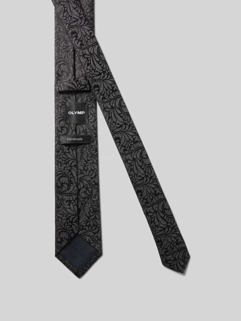 Olymp Stropdas in all-over look (6 5 cm)