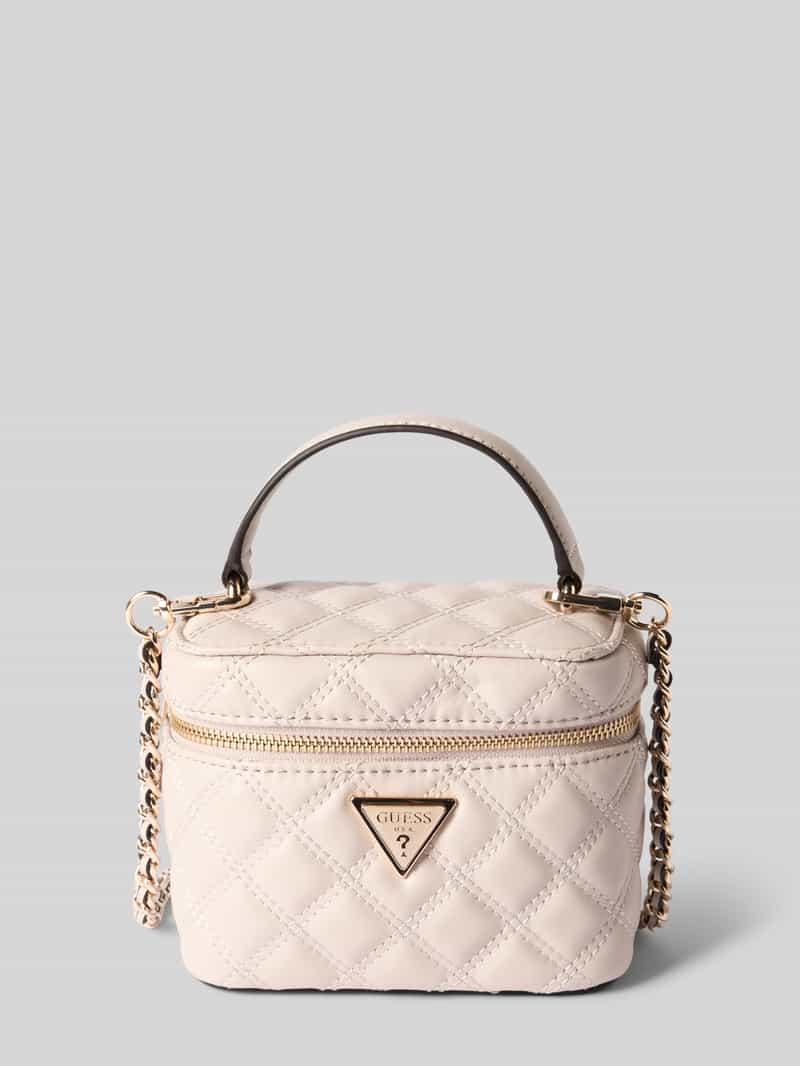 Guess Handtas met doorgestikte naden, model 'GIULLY II MINI CANISTER'