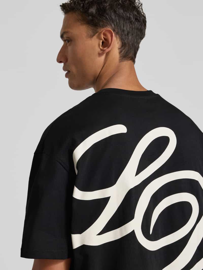 Les Deux T-shirt met ronde hals model 'Danton'