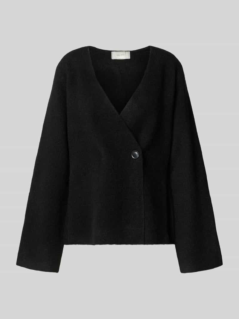 NEO NOIR Gebreid jack met knoopsluiting model 'Marie'