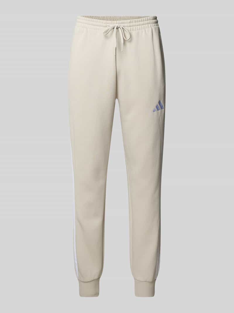 ADIDAS SPORTSWEAR Sweatpants met labelstitching en elastische band
