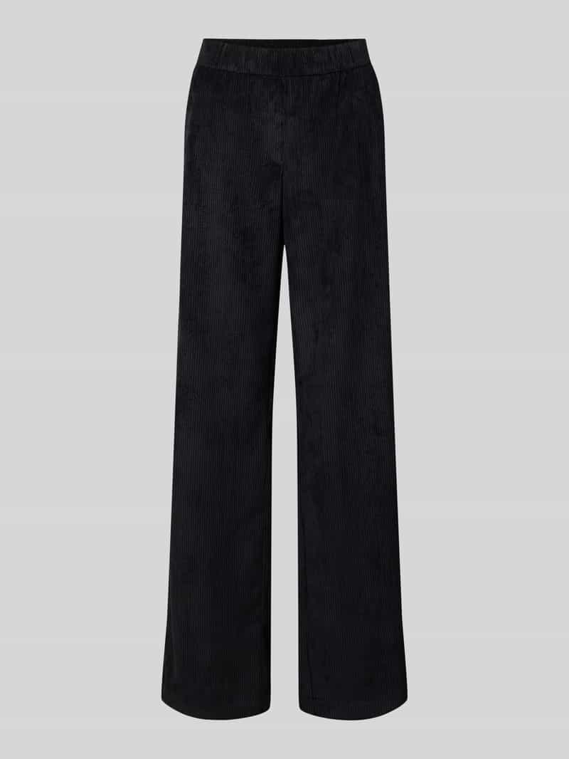 MAC Flared corduroy broek met paspelzakken aan de achterkant model 'CHIARA'