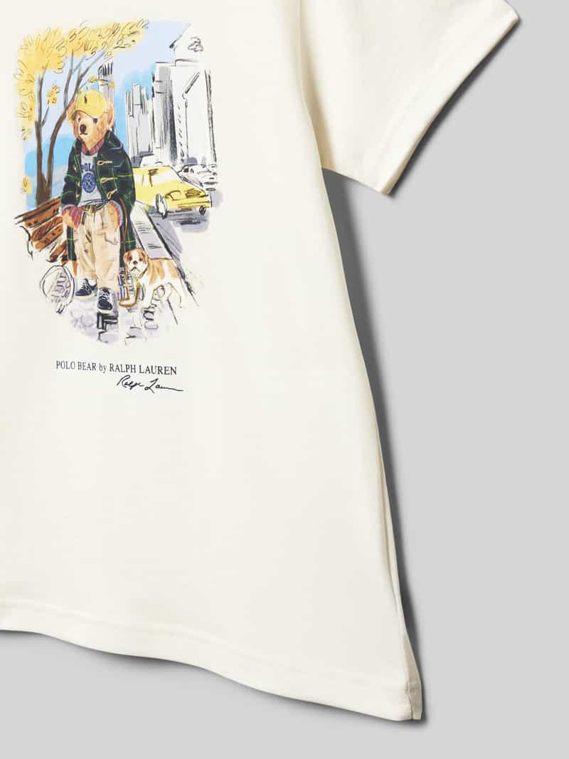 Polo Ralph Lauren Kids T-shirt met logoprint regular fit