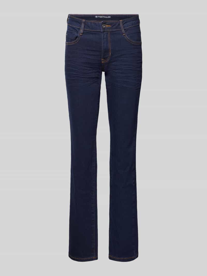 Tom Tailor Straight fit jeans van katoenmix model 'LIVA STRAIGHT'