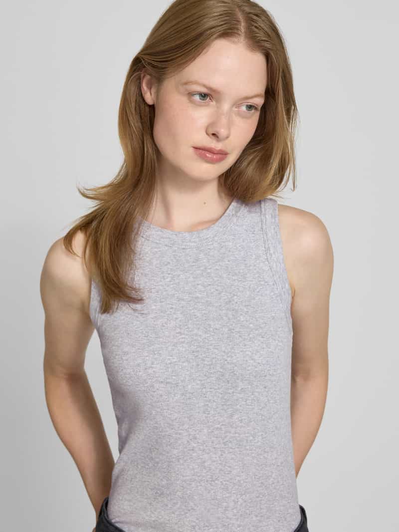 drykorn Tanktop met ribboorden model 'OLINA'