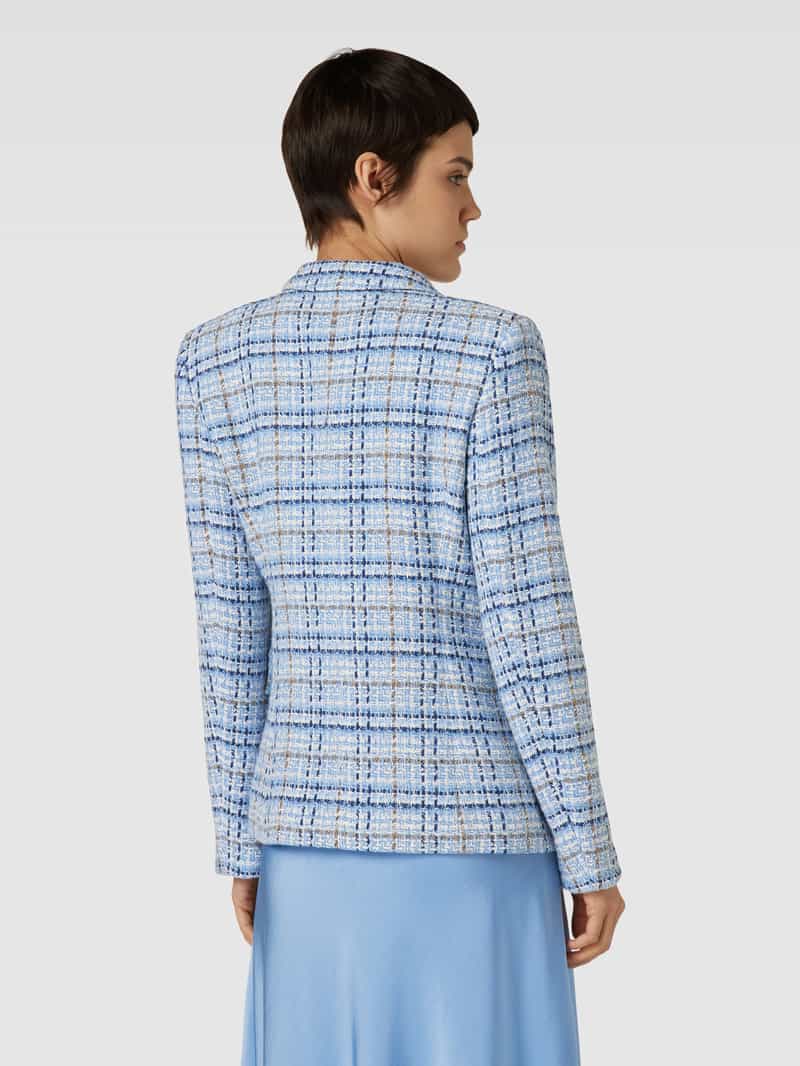 Blazer met roosterruit WHITE LABEL