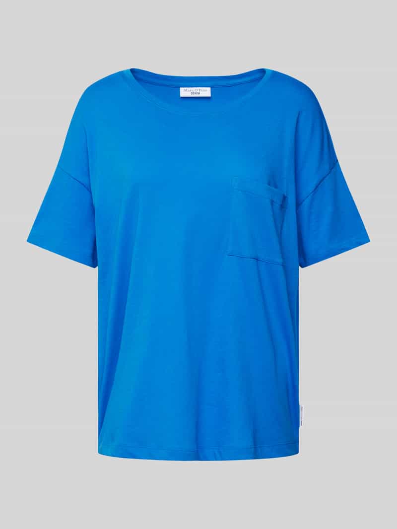 Marc O'Polo DENIM Relaxed fit T-shirt met labeldetail