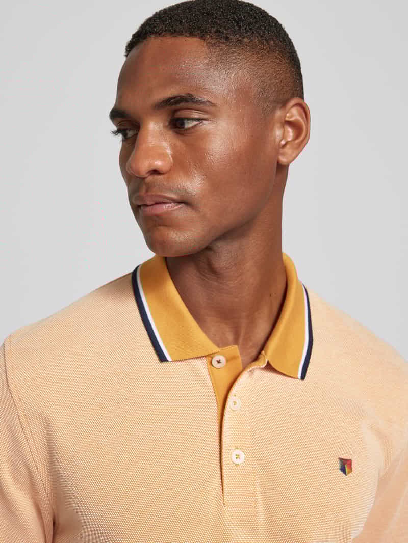 Jack & Jones Premium Regular fit poloshirt met logostitching model 'BLUWIN'