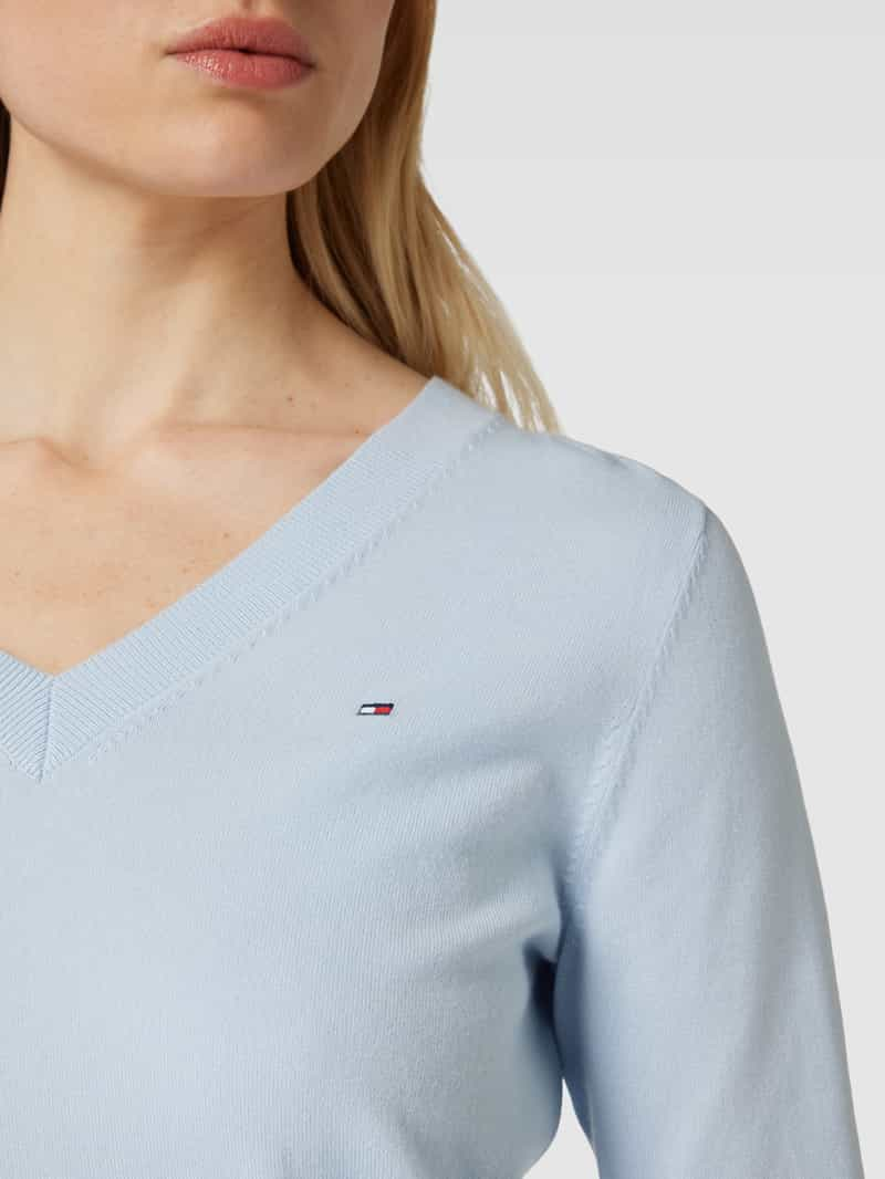 Tommy Hilfiger Gebreide pullover met V-hals