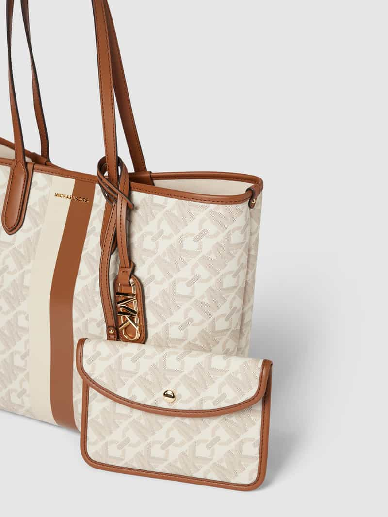 MICHAEL Kors Tote bag met all-over labelmotief model 'ELIZA'