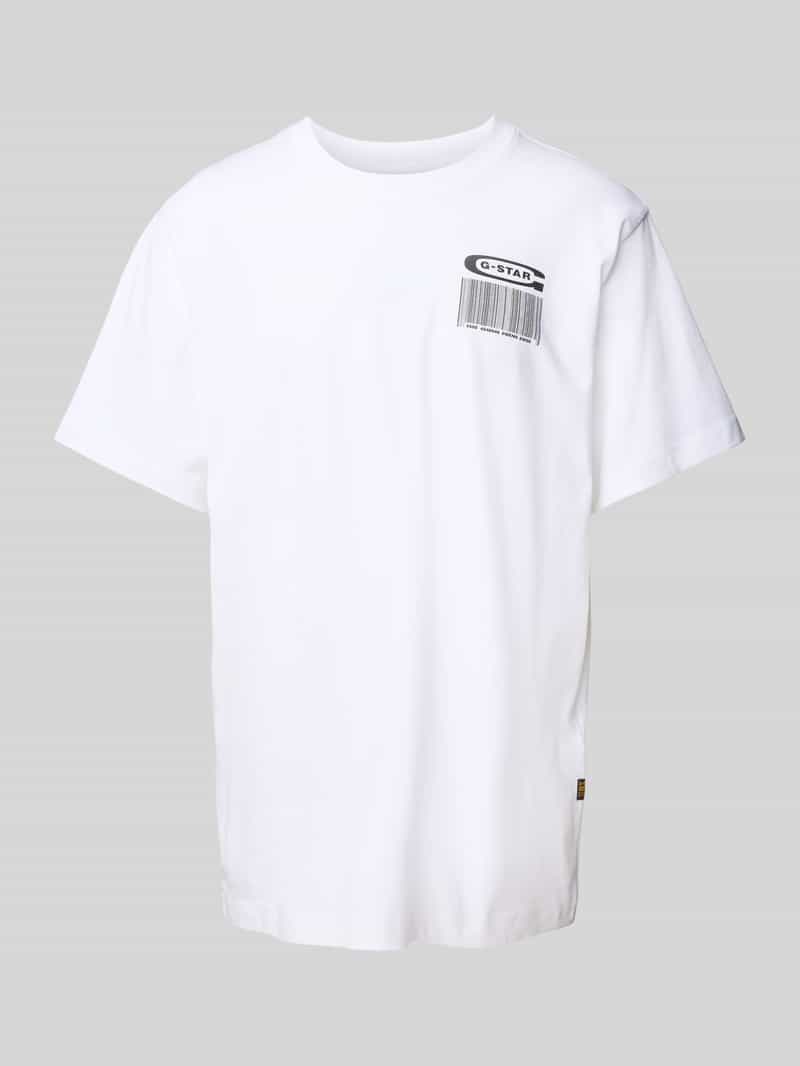G-Star Raw T-shirt met labelprint