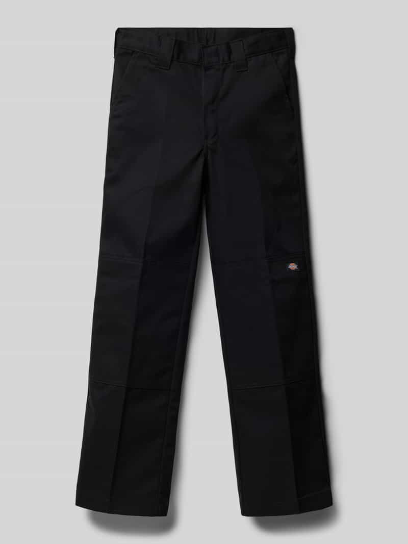 Dickies Stoffen broek met labeldetail