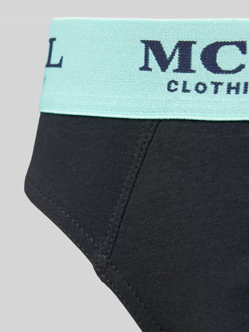 MCNEAL Slip met elastische band met logo in een set van 3 stuks