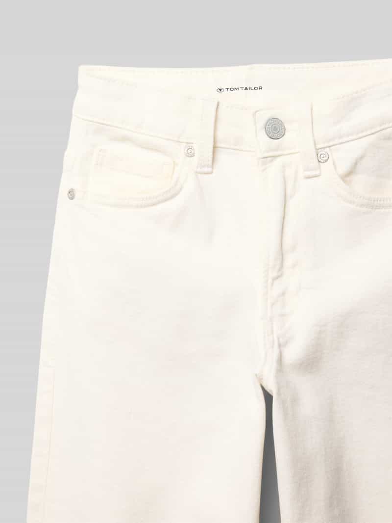 Tom Tailor Wide leg jeans van katoenmix
