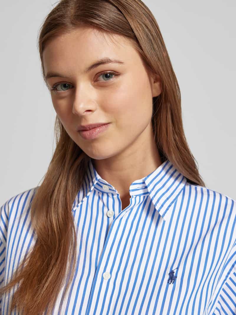 Polo Ralph Lauren Overhemdblouse met labelstitching