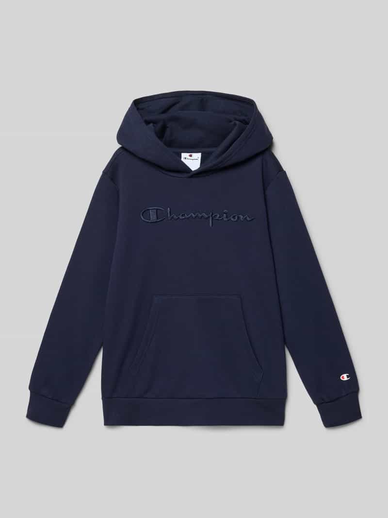 Champion Regular fit hoodie met logostitching model 'Icons'
