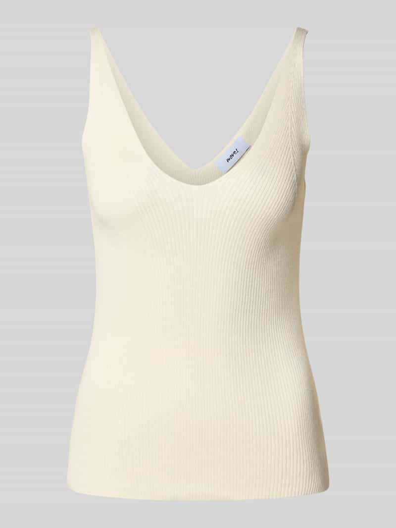 moves Top met bandjes en V-hals model 'Madeline'