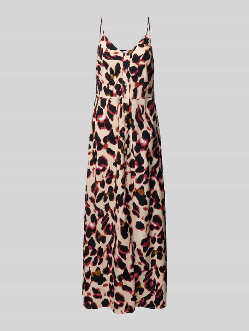 YAS Maxi-jurk van viscose met knoopsluiting