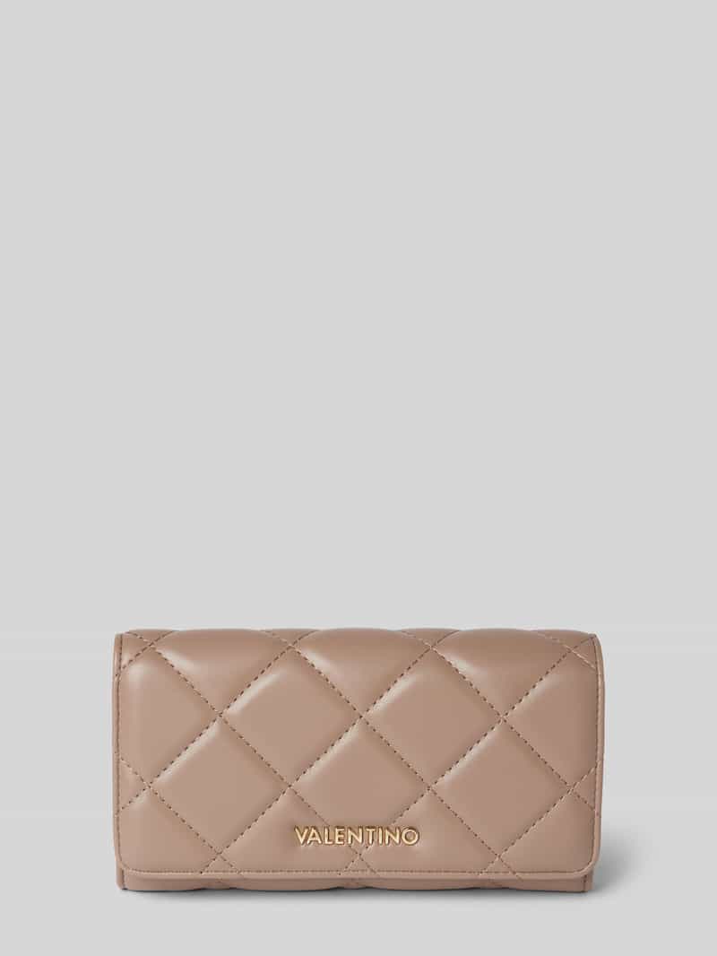 VALENTINO BAGS Portemonnee met doorgestikte naden model 'OCARINA'