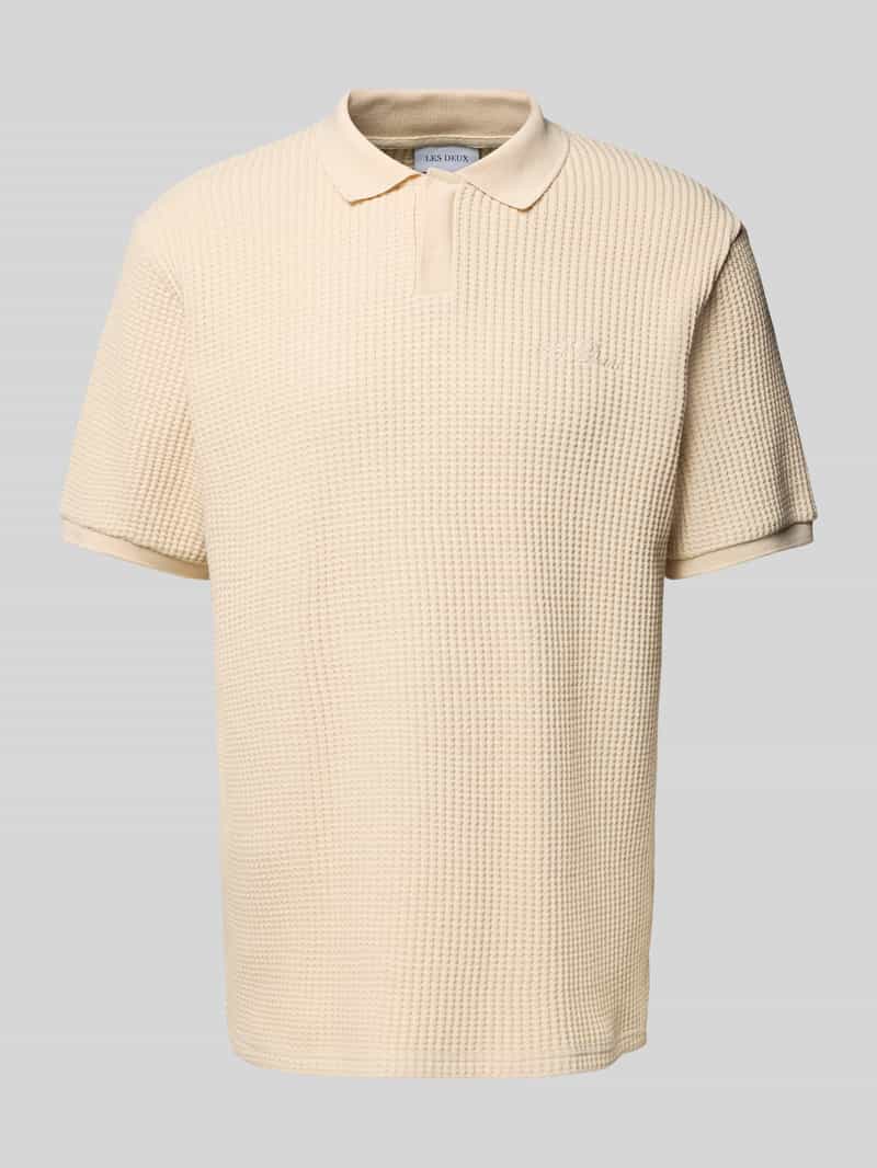 Les Deux Poloshirt met labeldetail