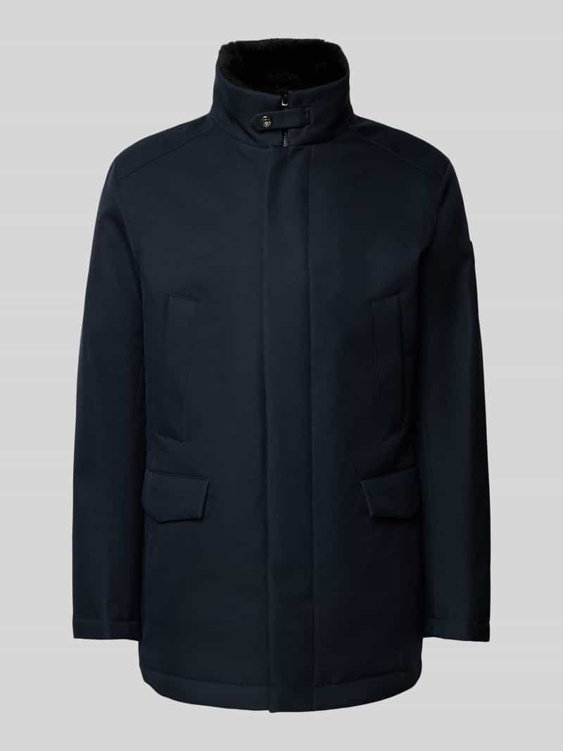JOOP! Collection Lange jas met klepzakken model 'DARRY'