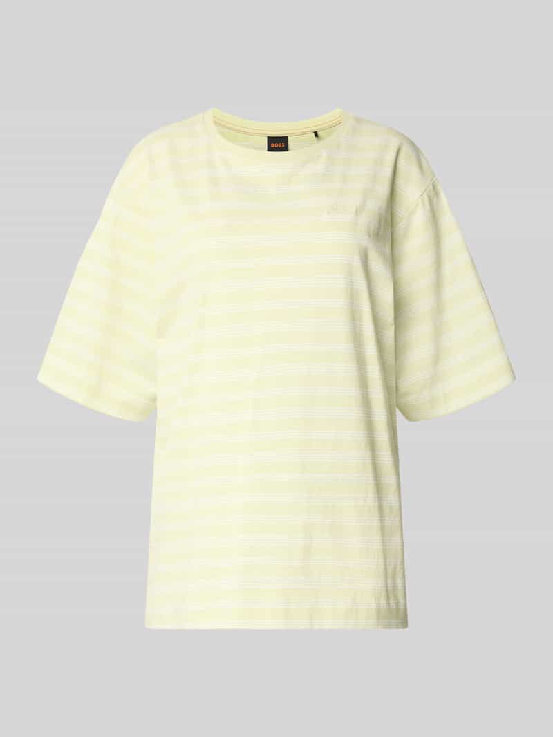 Oversized T-shirt van puur katoen model 'C_EREGULAR_STRIPE'