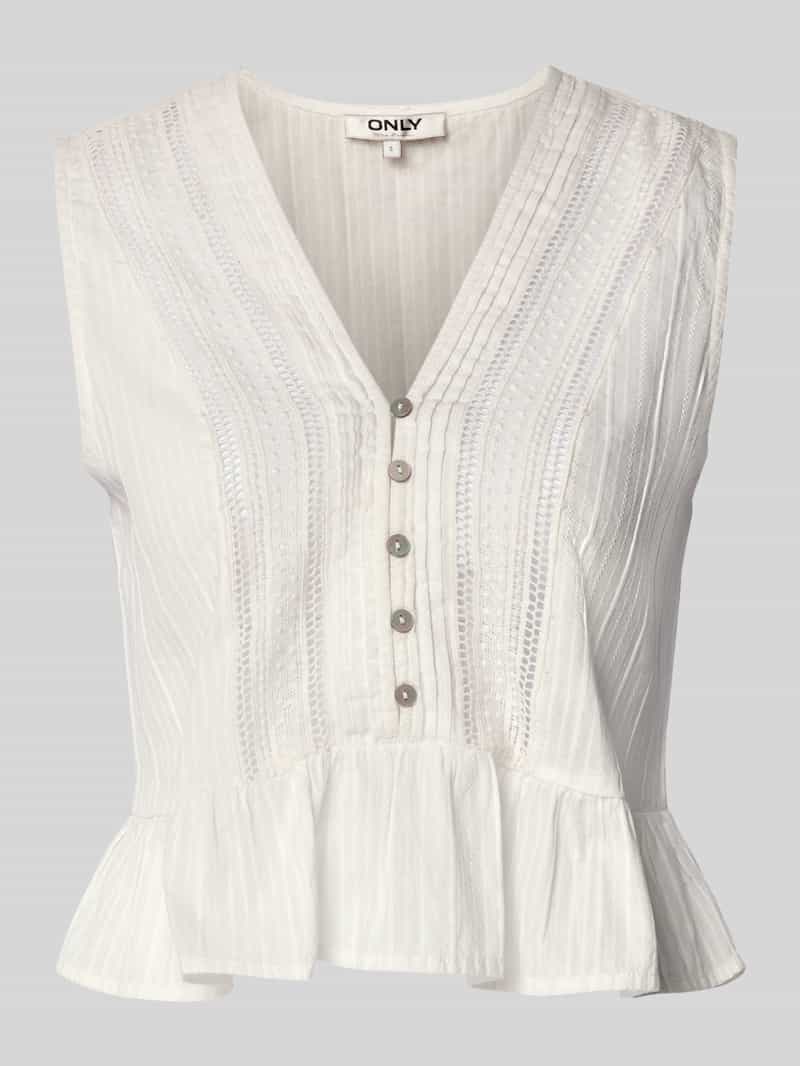 Only Regular fit top van puur katoen model 'TALLI'