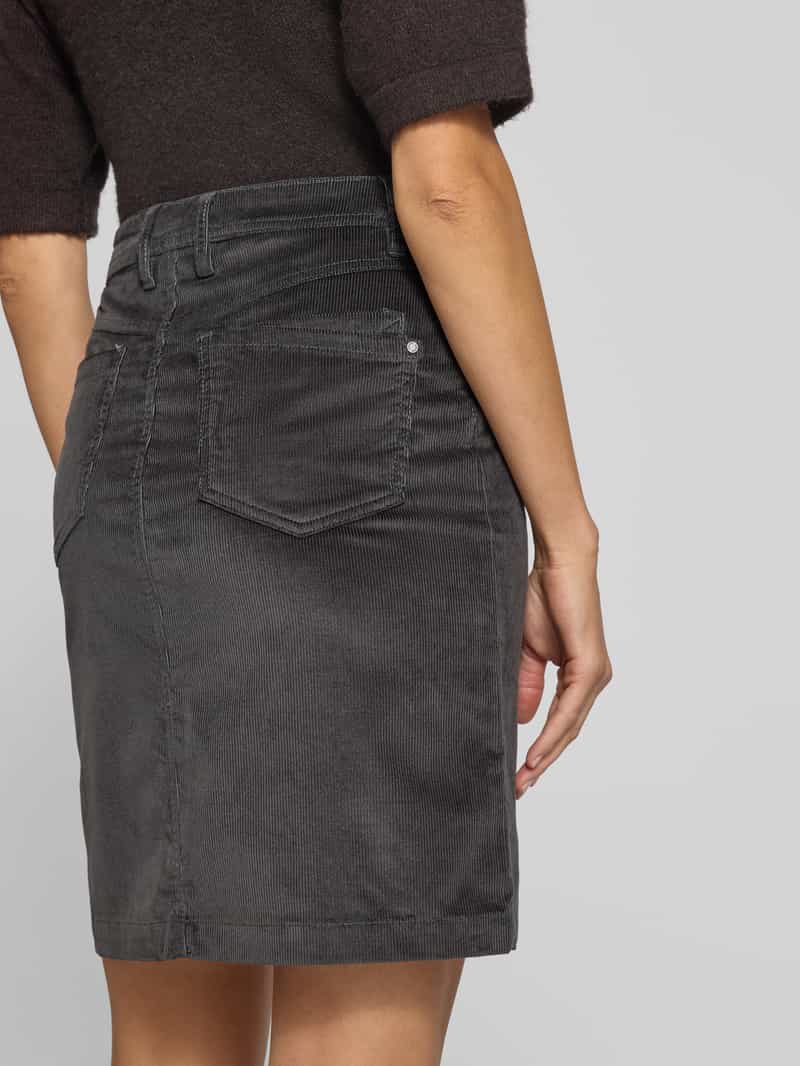 s.Oliver RED LABEL Uitlopende minirok met katoen