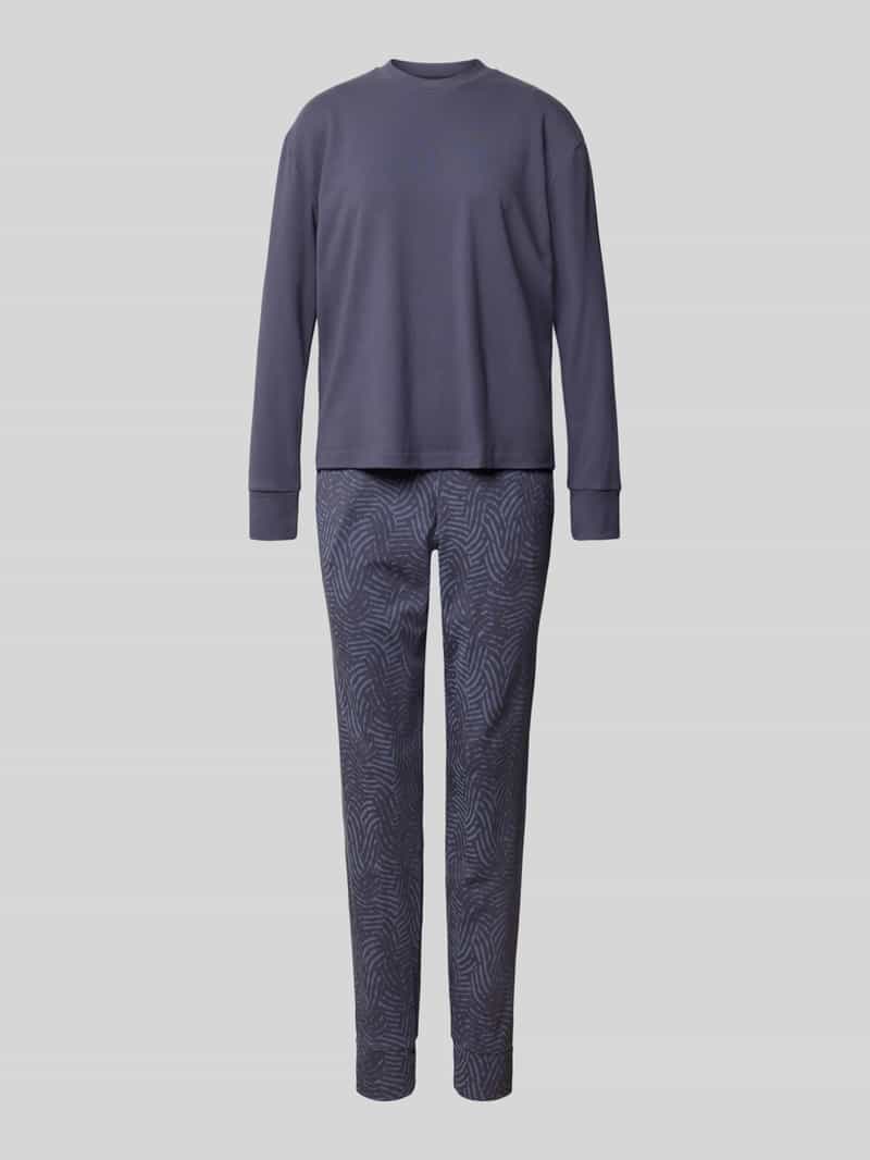 Schiesser Pyjama met ronde hals