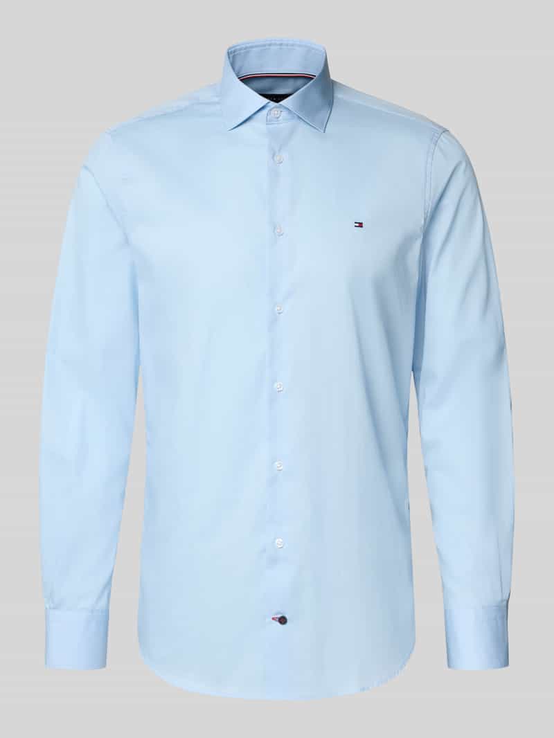 Tommy Hilfiger Tailored Slim fit zakelijk overhemd van puur katoen