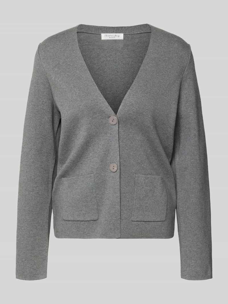 Christian Berg Woman Gebreide pullover met V-hals