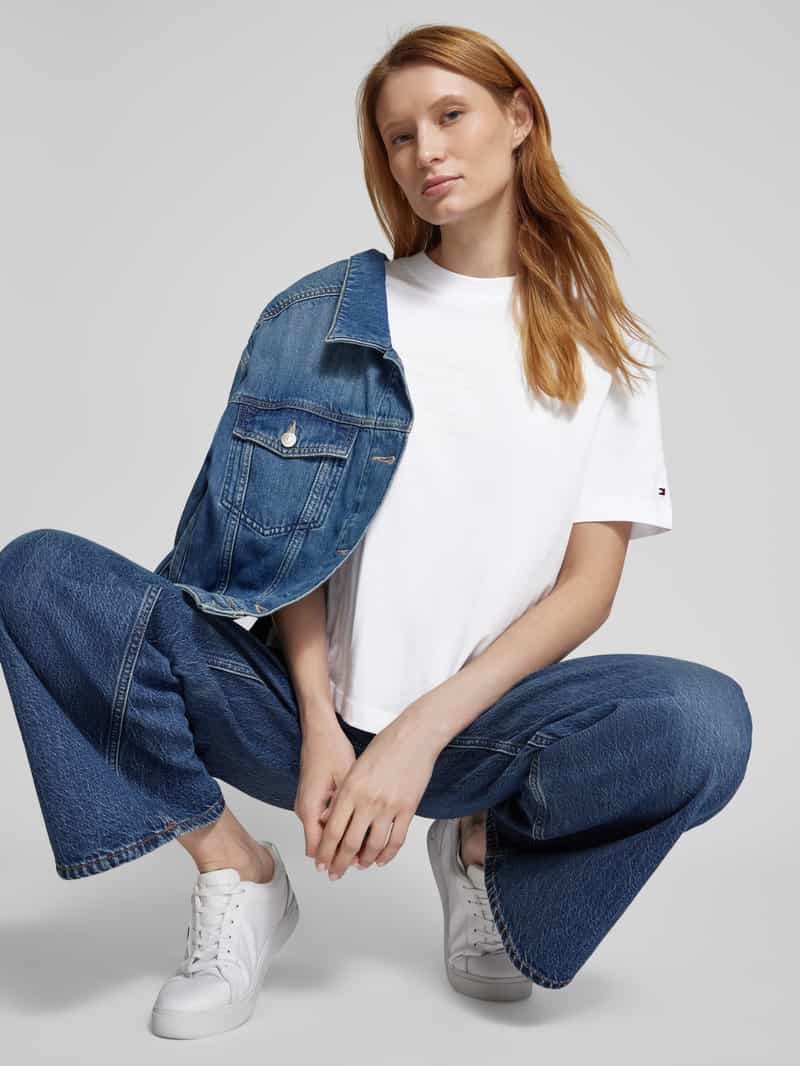 Tommy Hilfiger T-shirt van zuiver katoen