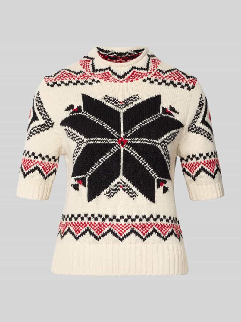 Polo Ralph Lauren Gebreid shirt van wolmix met alpaca