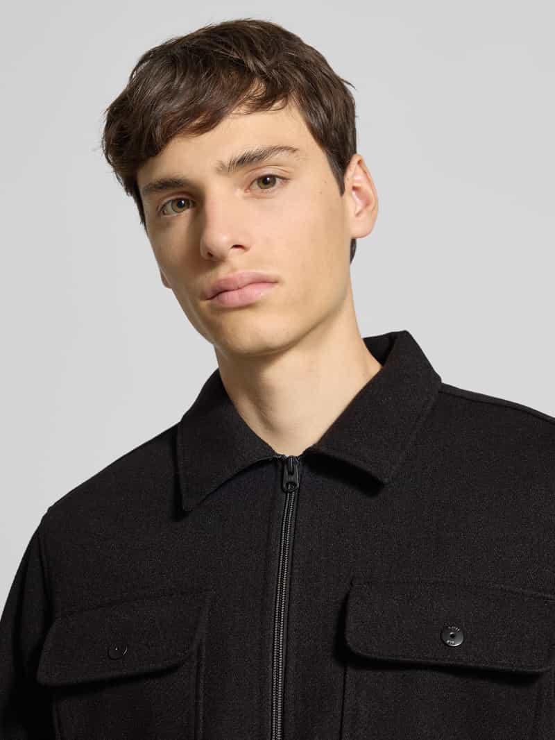 G-Star Raw Regular fit overhemdjack met ritssluiting