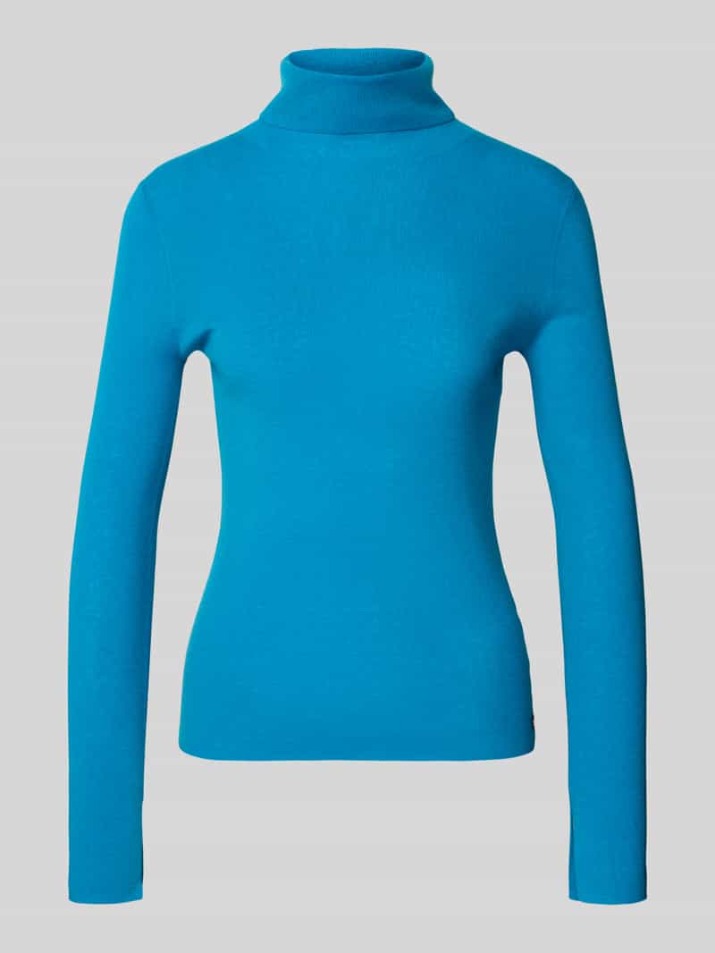 Marc Cain Shirt met lange mouwen en col