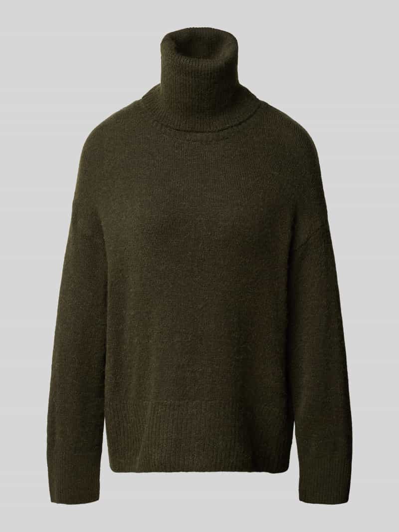 Ichi Gebreide trui met coltrui model 'KAMARA'